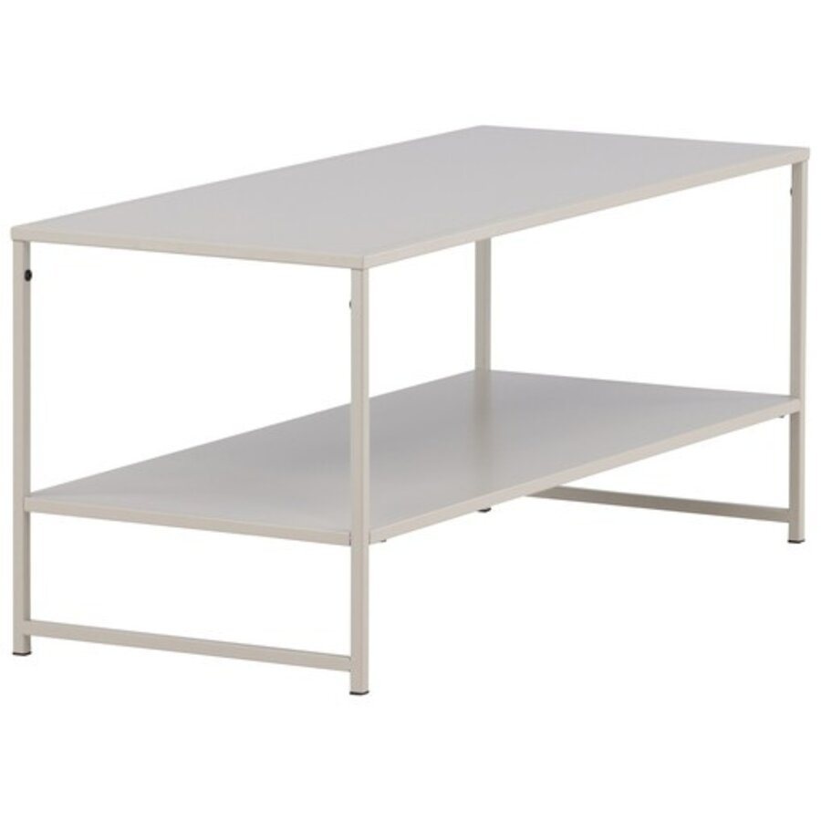 Staal Beige Salontafel Rechthoek