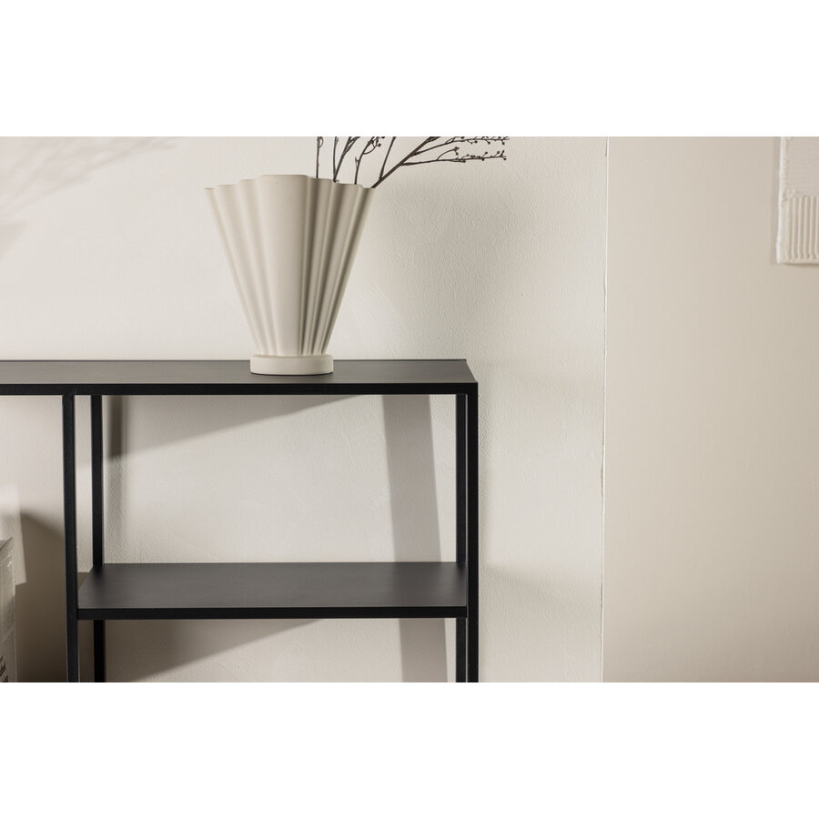 Puno Zwart Sidetable Rechthoek