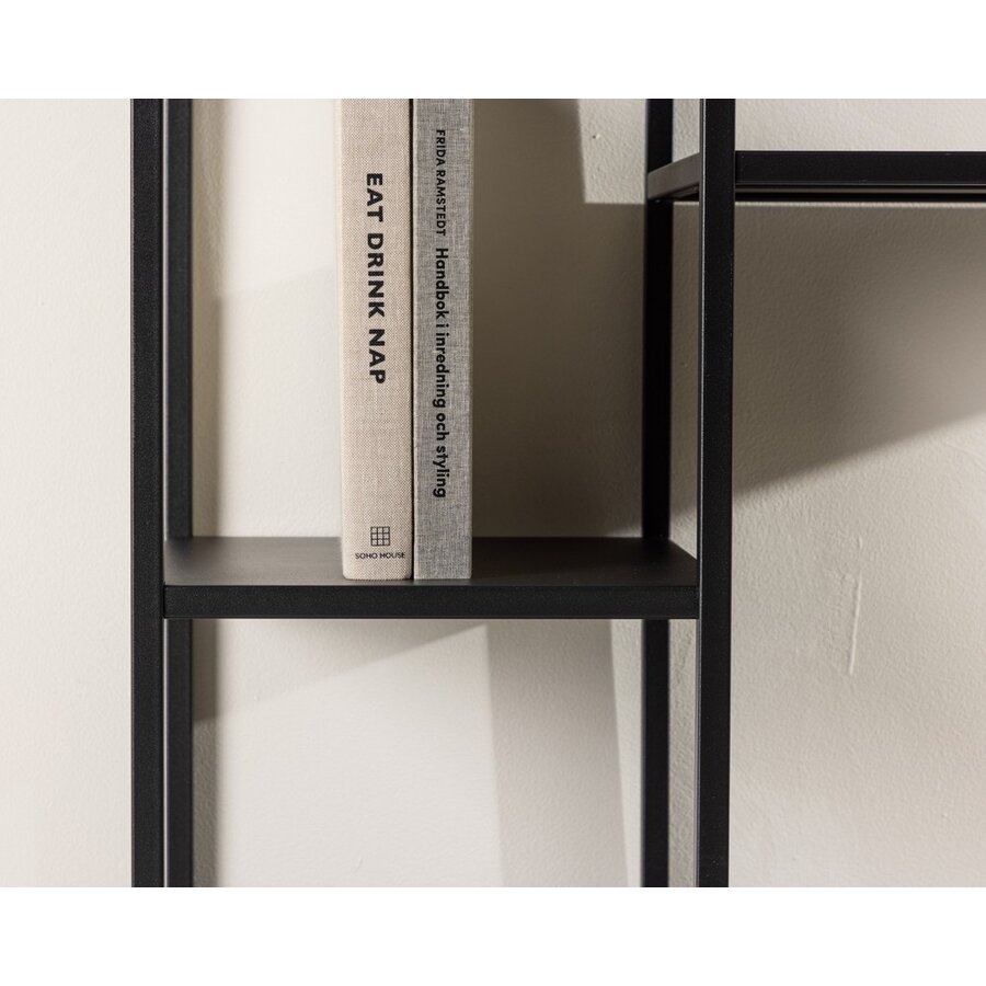 Puno Zwart Sidetable Rechthoek