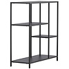 Puno Zwart Sidetable Rechthoek