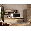 Infinity 2.0 Argilla/Brons/Eiken TV Meubel Set 200
