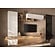 Infinity 2.0 Hoogglans Wit/Kadiz Eiken TV Meubel Set 202