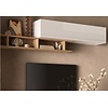 Infinity 2.0 Hoogglans Wit/Kadiz Eiken TV Meubel Set 202