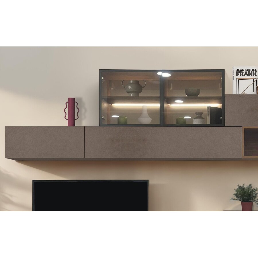 Infinity 2.0 Brons/Eiken TV Meubel Set 203