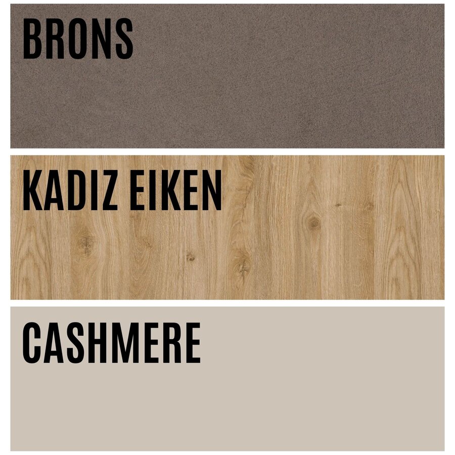 Infinity 2.0 Brons/Cashmere/Eiken TV Meubel Set 204