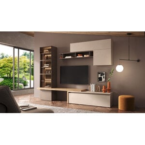 Benvenuto Design Infinity 2.0 Brons/Cashmere/Eiken TV Meubel Set 204