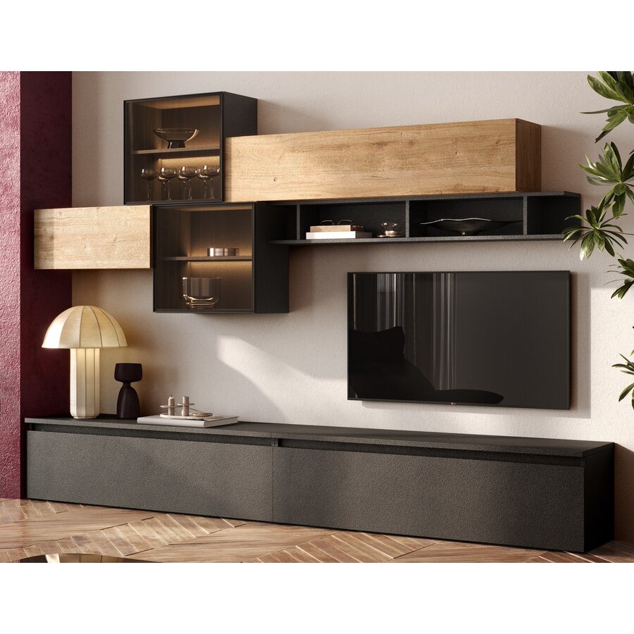 Infinity 2.0 Lava/Eiken TV Meubel Set 205