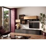 Benvenuto Design Infinity 2.0 Lava/Eiken TV Meubel Set 205