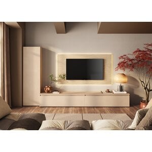 Benvenuto Design Infinity 2.0 Cashmere/Travertin TV Meubel Set 208