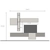 Infinity 2.0 Cashmere/Eiken TV Meubel Set 211