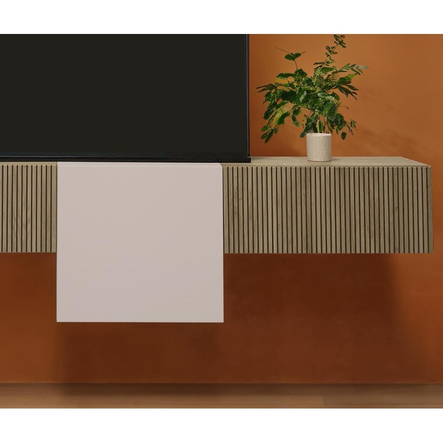 Infinity 2.0 Cashmere/Eiken TV Meubel Set 211