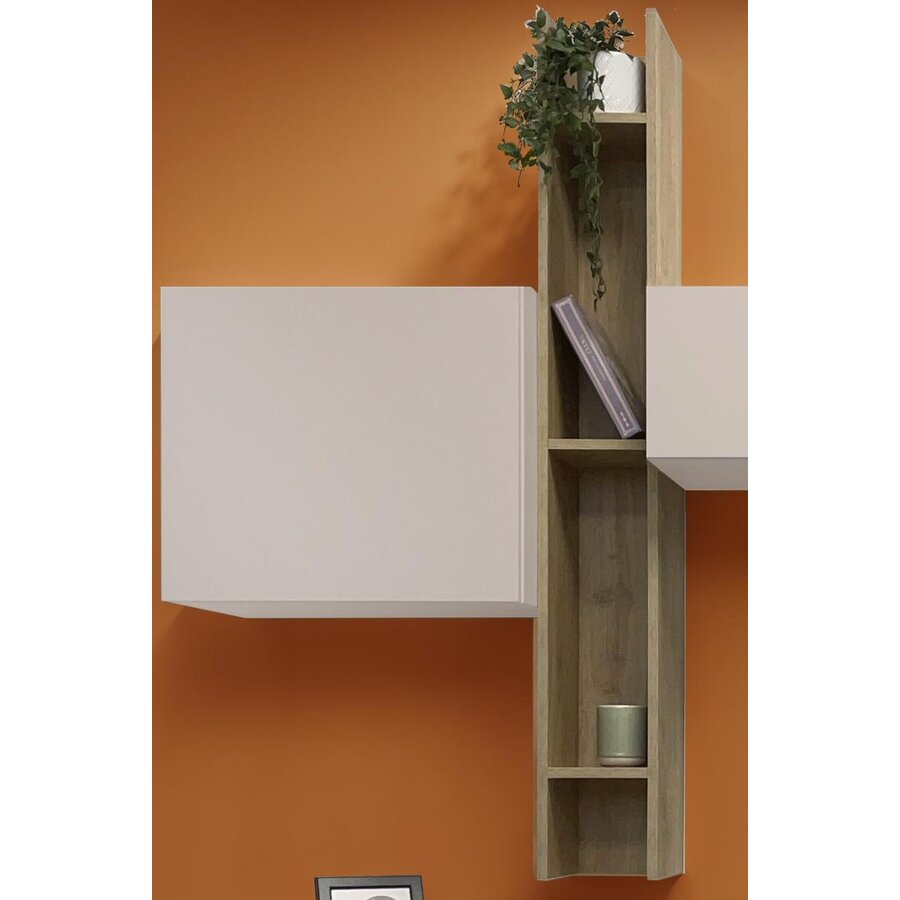 Infinity 2.0 Cashmere/Eiken TV Meubel Set 211
