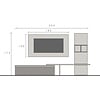 Infinity 2.0 Brons/Cashmere/Eiken TV Meubel Set 212