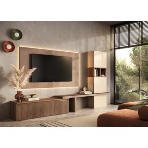 Benvenuto Design Infinity 2.0 Brons/Cashmere/Eiken TV Meubel Set 212