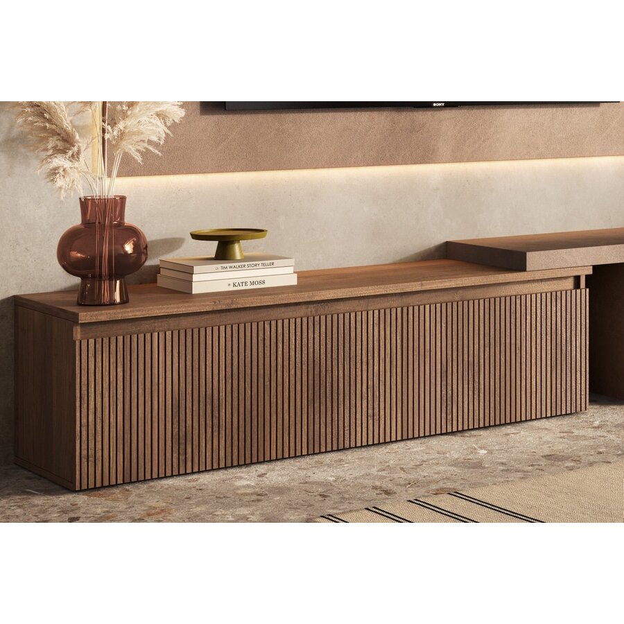 Infinity 2.0 Brons/Cashmere/Eiken TV Meubel Set 212
