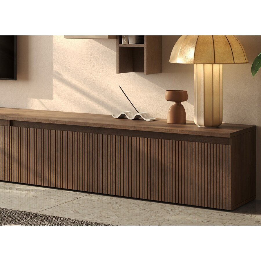 Infinity 2.0 Brons/Cashmere/Eiken TV Meubel Set 214
