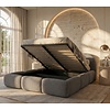 Ohio Slim 180 x 200 cm Gestoffeerd Bed Grijs
