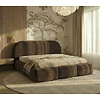 Ohio Slim 180 x 200 cm Gestoffeerd Bed Velvet Bruin