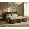 Ohio Slim 160 x 200 cm Gestoffeerd Bed Velvet Bruin
