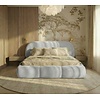 Ohio Slim 140 x 200 cm Gestoffeerd Bed Velvet Lichtgrijs