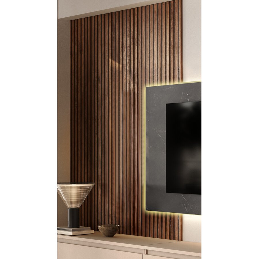 Infinity 2.0 Cashmere/Marmo Nero/Eiken TV Meubel Set 220
