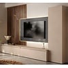 Infinity 2.0 Cashmere/Marmo Nero/Eiken TV Meubel Set 220