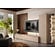 Infinity 2.0 Cashmere/Marmo Nero/Eiken TV Meubel Set 220