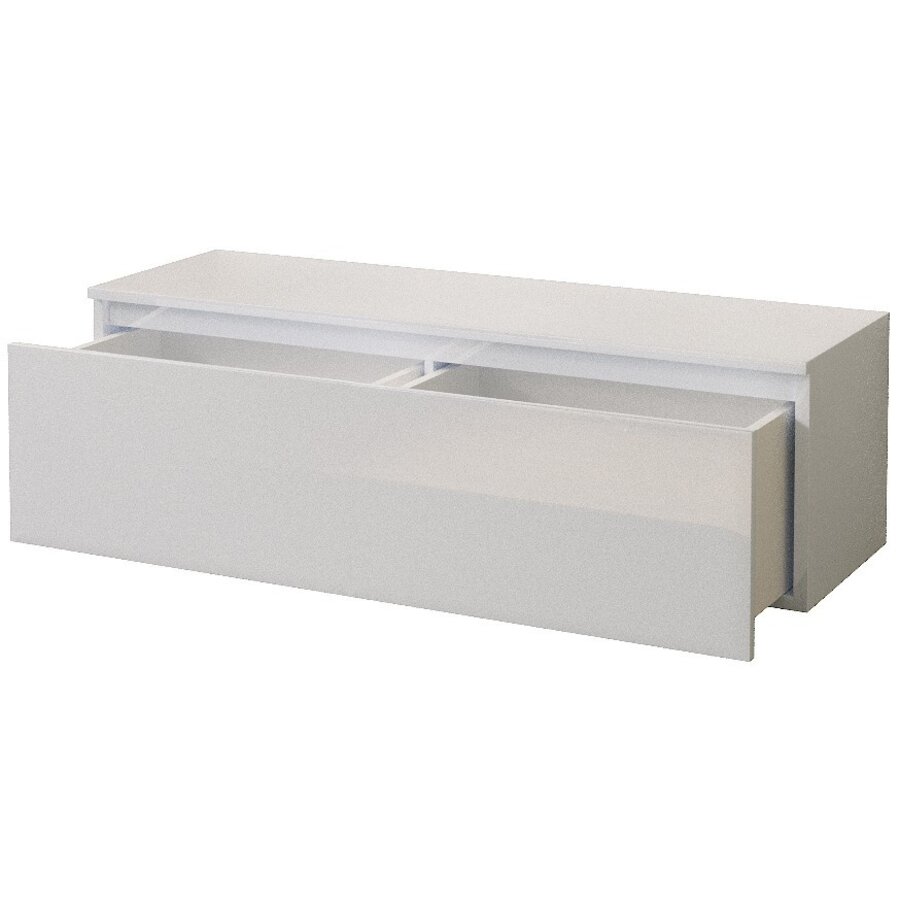 Infinity 2.0 Hoogglans Wit/Travertin/Eiken TV Meubel Set 221