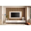 Infinity 2.0 HG Wit/Steengrijs/Eiken TV Meubel Set 225