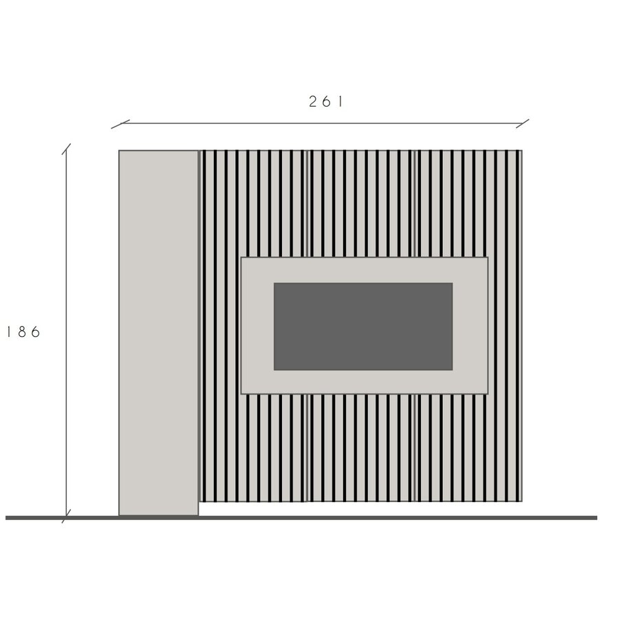 Infinity 2.0 Cashmere/Travertin/Eiken TV Meubel Set 226