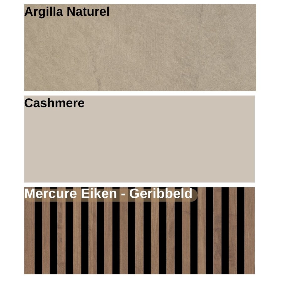 Infinity 2.0 Cashmere/Argilla/Eiken TV Meubel Set 227