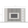 Infinity 2.0 Cashmere/Argilla/Eiken TV Meubel Set 227