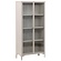 Piring Beige / Glas Opbergkast H190 cm