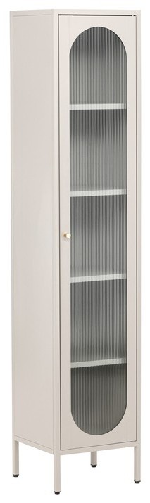 Hjem Interiors Cali Beige Vitrinekast Slim H180 cm