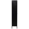 Cali Zwart Vitrinekast Slim H180 cm