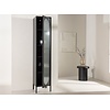 Cali Zwart Vitrinekast Slim H180 cm