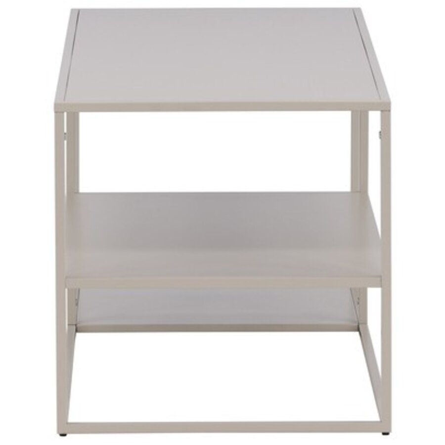 Staal Beige Salontafel Rechthoek 120x50 cm