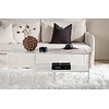 Staal Witte Salontafel Rechthoek 120x50 cm