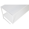 Staal Witte Salontafel Rechthoek