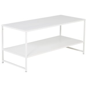 Hjem Interiors Staal Witte Salontafel Rechthoek