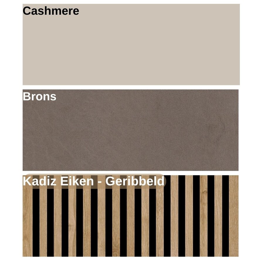 Infinity 2.0 Brons/Cashmere/Eiken TV Meubel Set 231