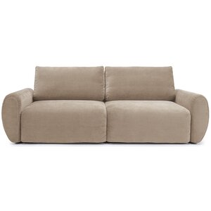 Innovation Living Norum Mocha Slaapbank Met Gebogen Armleuningen Innovation Living Norum Mocha Slaapbank Met Gebogen Armleuningen