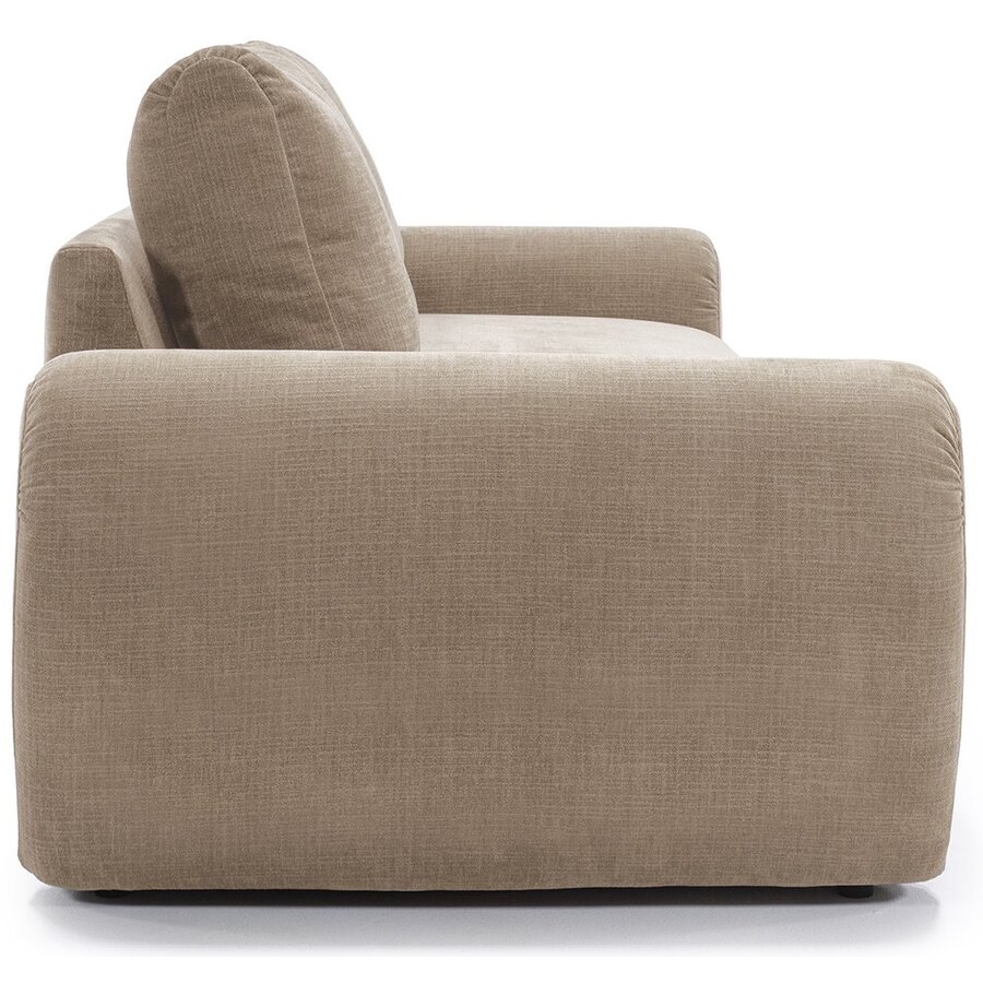 Norum Mocha Slaapbank Met Gebogen Armleuningen