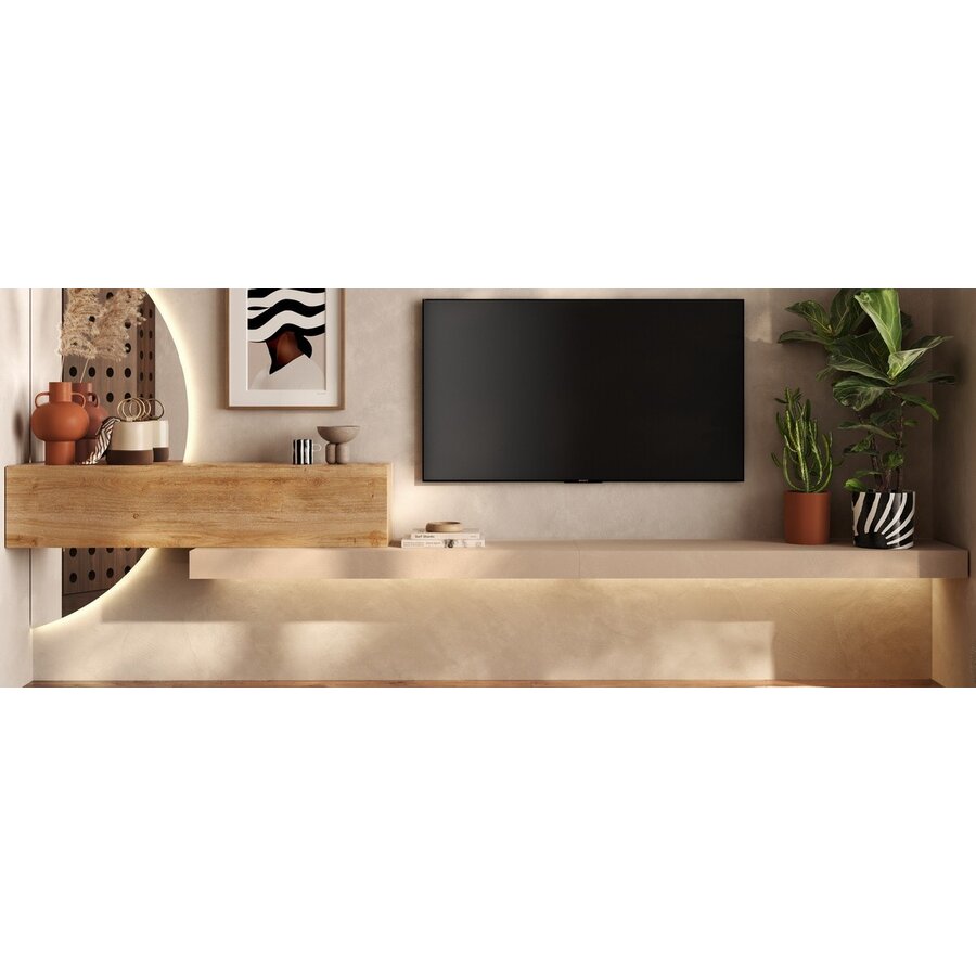 Infinity 2.0 Cashmere/Eiken TV Meubel Set 233