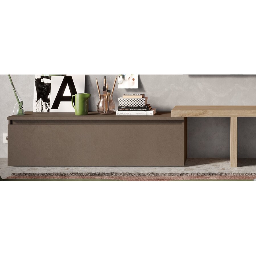 Infinity 2.0 Brons/Kadiz Eiken TV Meubel Set 250 Infinity 2.0 Brons/Kadiz Eiken TV Meubel Set 250