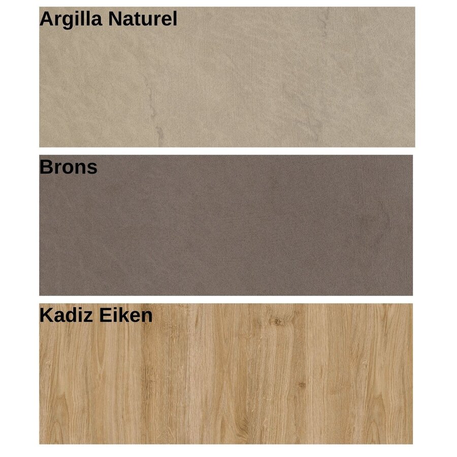 Infinity 2.0 Argilla/Brons/Eiken TV Meubel Set 251 Infinity 2.0 Argilla/Brons/Eiken TV Meubel Set 251