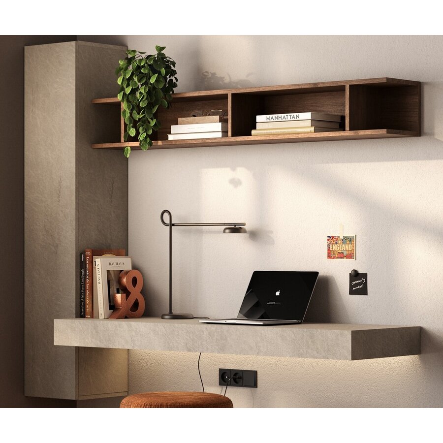 Infinity 2.0 Argilla/Eiken Werkkamer Set 269 Infinity 2.0 Argilla/Eiken Werkkamer Set 269