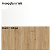 Infinity 2.0 Hoogglans Wit/Eiken Werkkamer Set 272 Infinity 2.0 Hoogglans Wit/Eiken Werkkamer Set 272