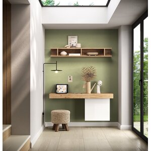 Benvenuto Design Infinity 2.0 Hoogglans Wit/Eiken Werkkamer Set 272