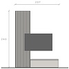 Infinity 2.0 Lava/Mercure Eiken TV Meubel Set 278